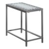 Accent Table, Side Transitional Durable Construction - Gray - Image 4