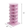 360 Rotating Shoe Cabinet 6 Layers - Pink - Image 3