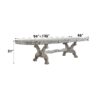 Dresden - Dining Table - Vintage Bone White - Image 5