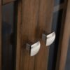 Bedford - Medium Storage Cabinet - Rustic Natural Aged Brown - Image 4
