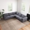 Amber - Sectional Corner Sofa - Gray - Image 6