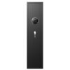 Large Capacity Quick Access Fingerprint Gun Safe, 4 - 5 Gun Biometric Metal Rifle Gun Security Cabinet Safe Locker - Black - Image 2
