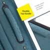Softside Luggage Expandable 3 Piece Set Suitcase Upright Spinner Softshell Lightweight Luggage Travel Set - Green - Image 6