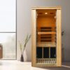 Single Person Far Infrared Sauna Room - Natural - Image 3
