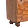 Wavecrest Cabinet, 4 Shelves - Chestnut - Image 8