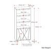 Jager - Bookshelf With Doors - Natural - Image 10