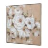 Square Framed Wall Art Flower Canvas Print, Home Decor For Living Room Kitchen Foyer Office - Multicolor - Image 8