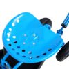 Refurbished Rolling Garden Scooter Cart With 360 Swivel Seat And Tool Tray - Blue - Image 9