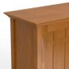 Bedford - Sideboard Buffet And Wine Rack - Light Golden Brown - Image 4