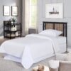 Connelly - Mini Crib With Mattress Pad - Black / Vintage Walnut - Image 5