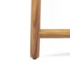 Cambria - Rustic 3 Seater Bench - Teak - Image 10