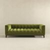 Melissa - Mid Century Modern Sofa - Green - Image 3