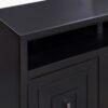 Sunset - Electric Fireplace TV Stand For TVs Up To 95" - Black - Image 3