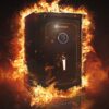 4.39 Cubic Ft Fireproof Safe Vault - Black - Image 8