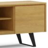 Lowry - TV Media Stand - Oak - Image 6