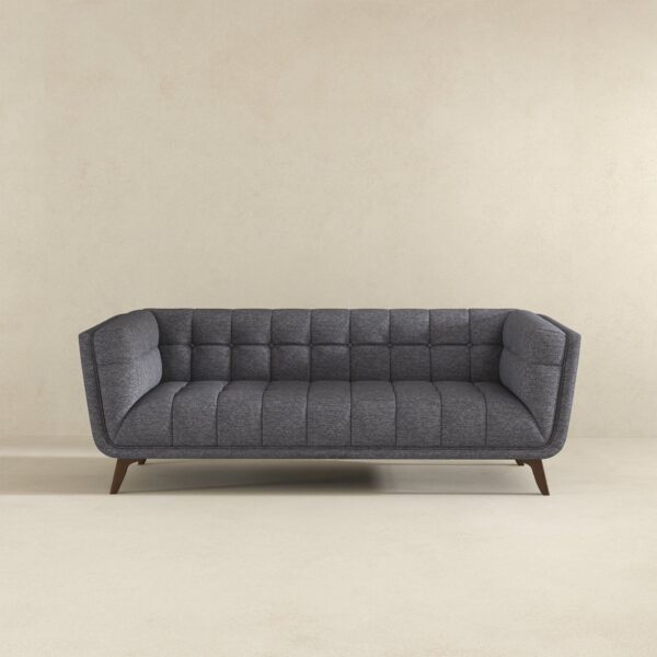 Addison - Large Sofa - Brown / Dark Gray