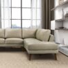 Benson - Sectional Sofa Right Facing Chaise - Beige - Image 2