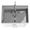 Reed - Deluxe Laundry Cabinet With Pull-Out Faucet And Stainless Steel Sink - Pure White - Image 5