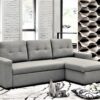 Convertible L Shaped Sectional Sleeper Sofa Bed, Saving Pull Out Couch - Gray - Image 9