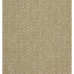 Earth - 5'3" X 7'3" Indoor, Outdoor Area Rug - Natural / White