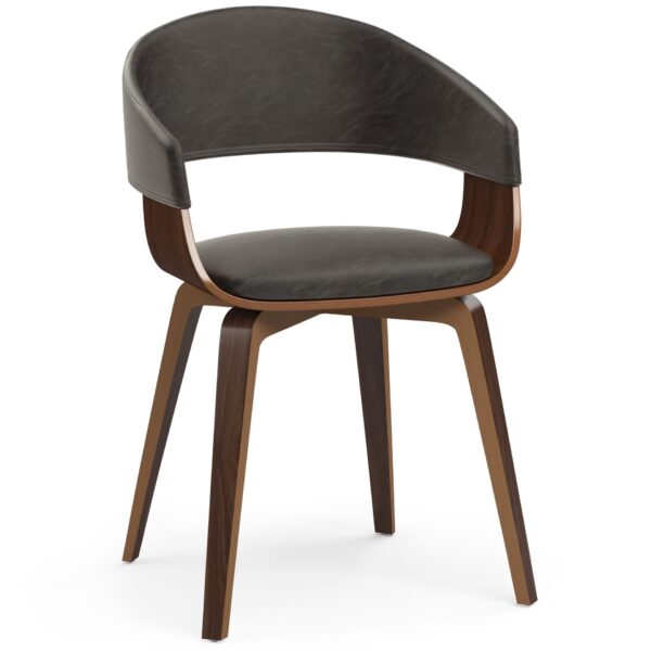 Lowell - Bentwood Dining Chair - Distressed Brown
