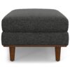 Morrison - Large Rectangular Ottoman - Charcoal Gray - Image 6