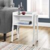 Accent Table, Side Contemporary & Versatile Placement - White - Image 10