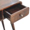 Curved Writing Desk - Walnut - Image 4