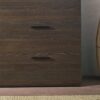 Morgan - Farmhouse 6 Drawer Jumbo Dresser Extra Deep Storage - Espresso - Image 8