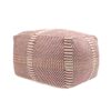 Morro Bay - Handcrafted Water Resistant Pouf - Multi Color - Image 4
