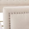 Marcella - King Upholstered Shelter Headboard Bed Set - Sky Neutral Beige - Image 7