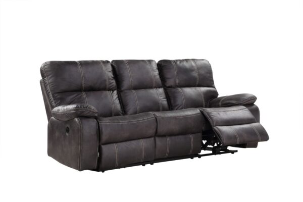 Hooper - Power Reclining Sofa - Gray