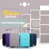 Expandable Hardshell Suitcase Double Spinner Wheels Pp Luggage Sets Lightweight Durable Suitcase With Tsa Lock, 3 Piece Set (20/24/28) - Greige - Image 4