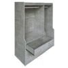 Open Wardrobe Storage For Bedroom - Gray - Image 9
