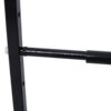 Heavy Duty Adjustable Garage Wall Multi-Tire Rack Storage - Black - Image 9