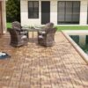 Interlocking Deck Tiles Checker Pattern 12" X 12" Square Acacia Hardwood Outdoor Flooring - Yellow - Image 22