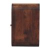 Curved Edge Bedside Table - Walnut - Image 9