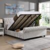 Hartfried - Queen Size Upholstered Storage Bed - Beige - Image 19