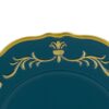 Plastic Charger Plate (Set of 8) - Blue / Gold / Polypropylene - Image 5