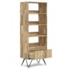 Hunter - Tall Bookcase - Natural - Image 3