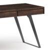 Lowry - Large Desk - Distressed Charcoal Brown - Image 6