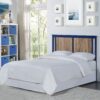Connelly - 4 In 1 Crib and Changer Combo - Midnight Blue / Vintage Walnut - Image 6