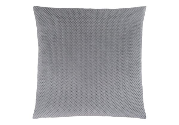 Pillows, Square, Insert Included, Decorative Throw, Hypoallergenic, Modern - Silver