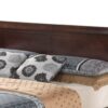 King Bed Elegant Traditional - Cappuccino - Image 3