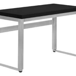 Computer Desk, Home Office, Standing, Adjustable, Laptop, Contemporary & Modern - Black