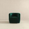 Delaney - Swivel Stylish Chair - Green - Image 5