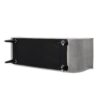 Alma - Tufted Flared Arm Entryway Bench - Opal Gray - Image 4