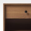 Mid-Century Modern Minimalist 1 Drawer Nightstand - Mocha - Image 3