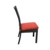 Balcones - Outdoor Wicker Dining Chairs With Cushions (Set of 8) - Brown / Terracotta - Image 5