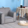 Kids Club Sofa, Kids Couch, Toddler Sofa - Gray - Image 19